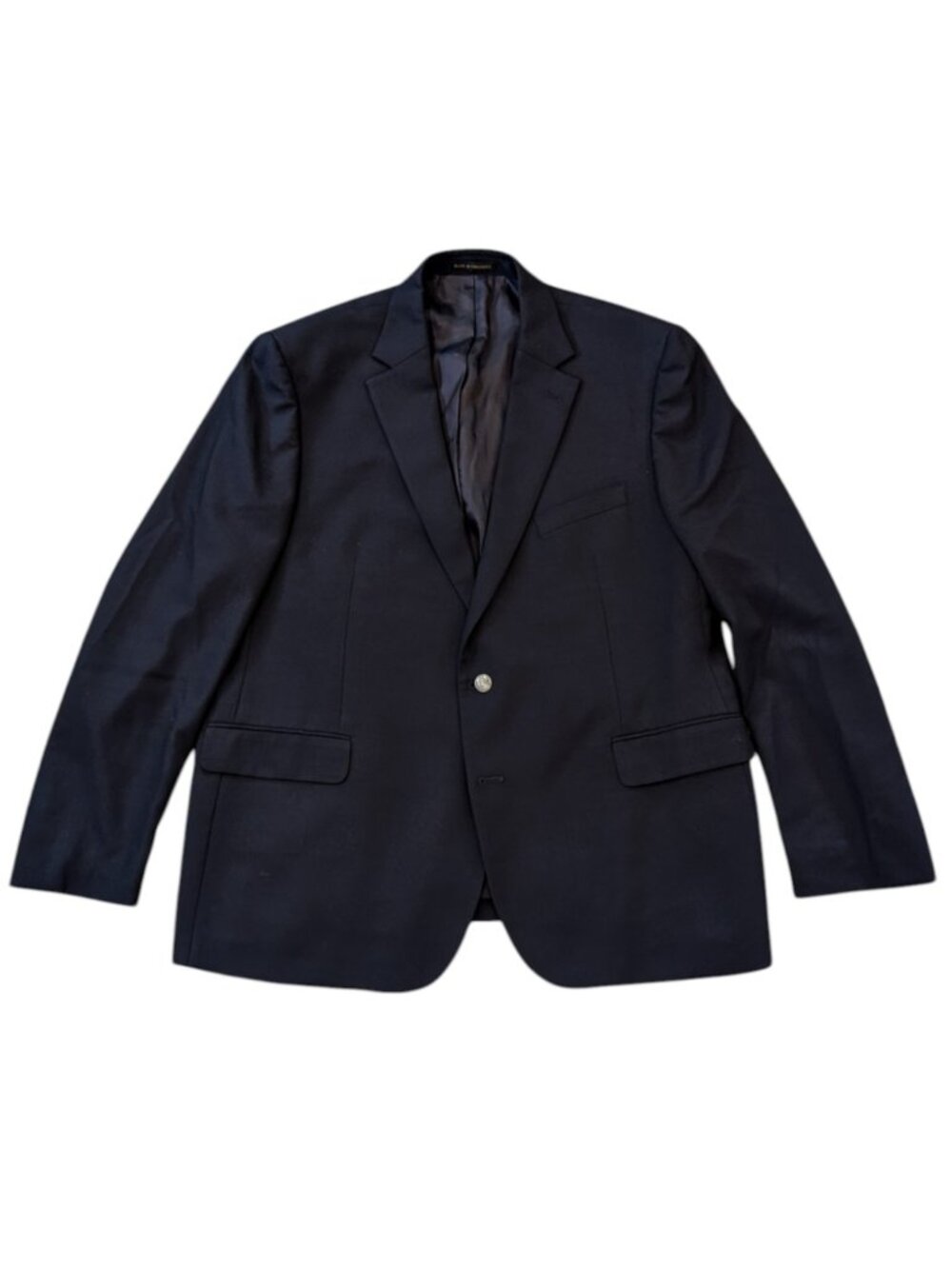 Jos. A. Bank Reserve Blazer 48R Navy Wool Reda Super 110s Italy Silver Buttons